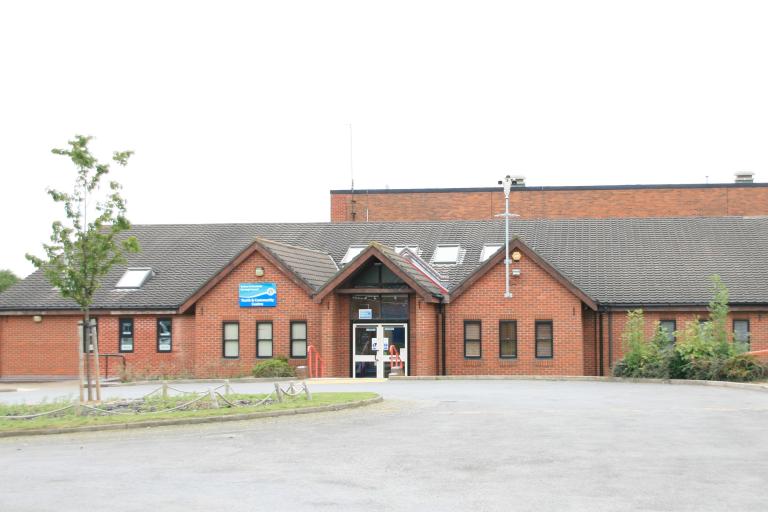 Skelton Youth and Community Centre from the front 