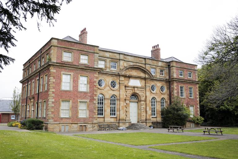 Front view of Kirkleatham Museum