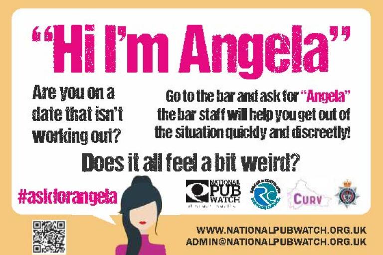 Ask for Angela Poster