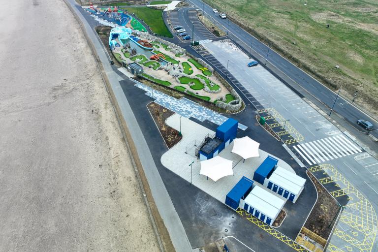 Image of the Redcar Beach Base coastal hub