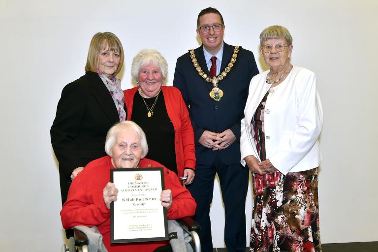 N Hub Knit Natter with the Mayor of Redcar and Cleveland