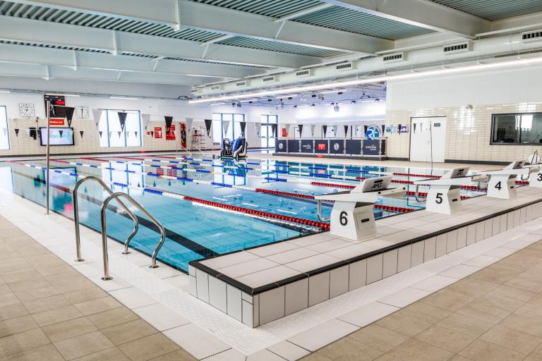 Image shows the pool in Eston. 