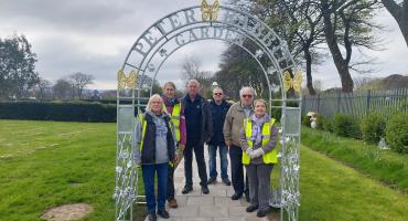 From Left to right: Kay Ayres(FORCEM), Fiona Gaskin(FORCEM), Andy Pearson(RCBC), Paul Jarvis, Ged Fleming(FORCEM), Dot Ahmed(FORCEM)