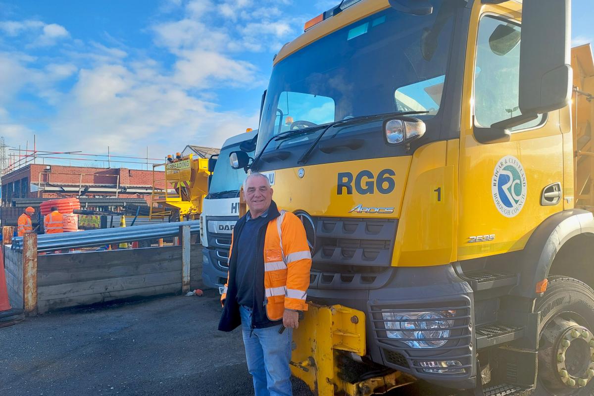The Council’s Gritting team ensuring road safety for all motorists