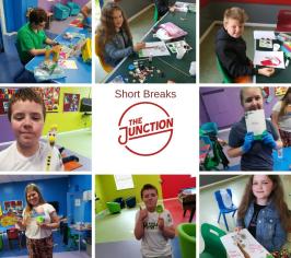 Image of children completing various activities