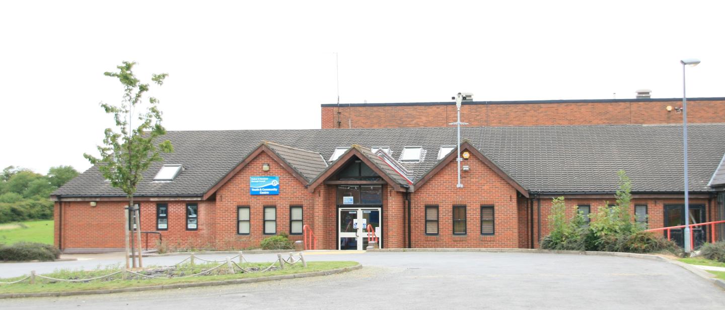 Skelton Youth and Community Centre from the front 