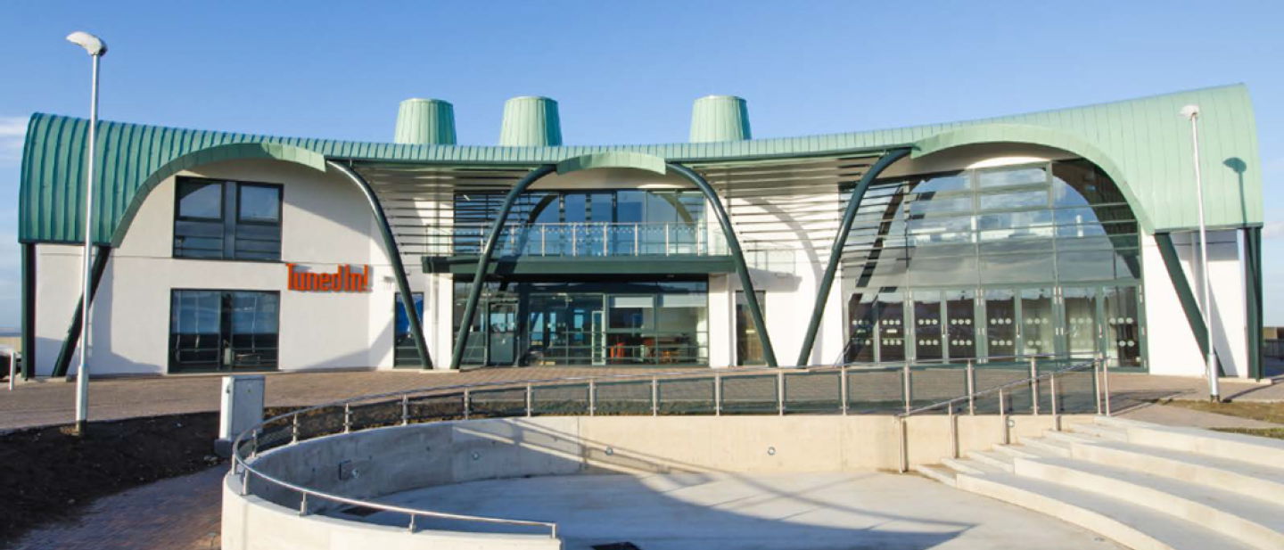 Front image of the Tuned In Centre