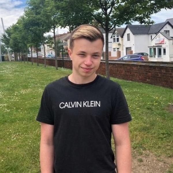 Picture of young man who took part in the Young People's Mentoring Programme.