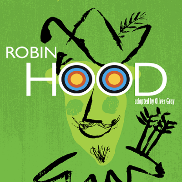 Poster of the outdoor theatre show "Robin Hood"